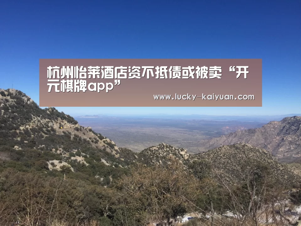 杭州怡莱酒店资不抵债或被卖“开元棋牌app”(图3) 开元棋牌电脑版